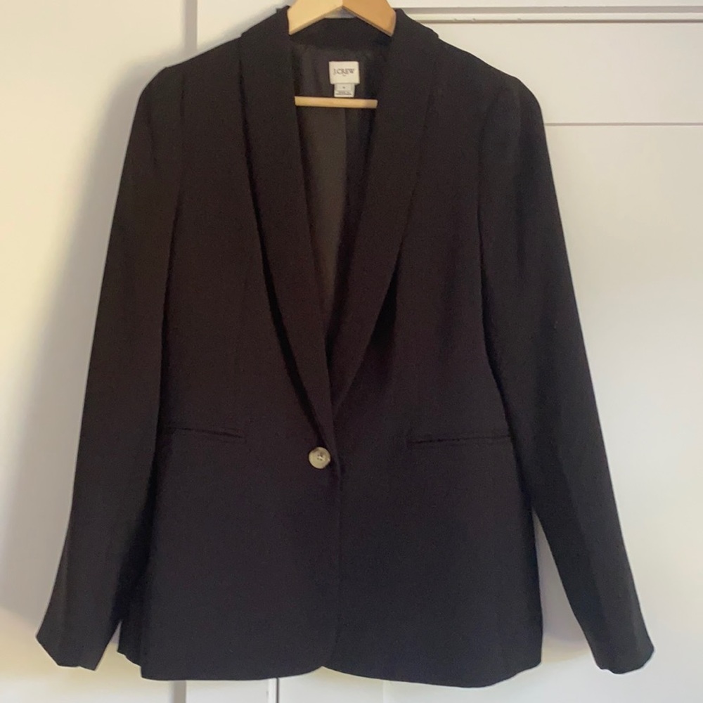 Classic black J. Crew blazer